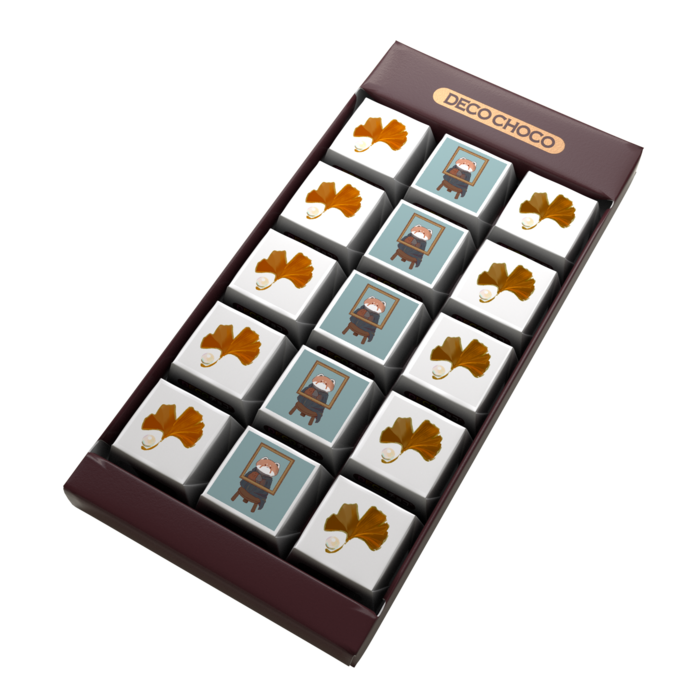 DECOチョコ - 列ごとにデザイン