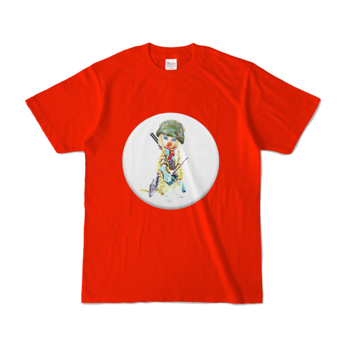 カラーTシャツ - S - レッド (濃色)