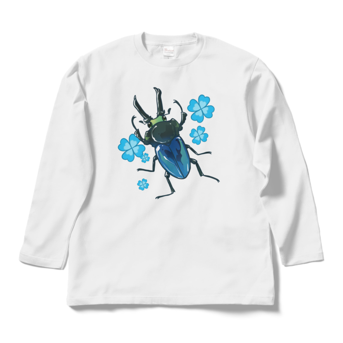 ロングスリーブTシャツ - L - ホワイト(3)