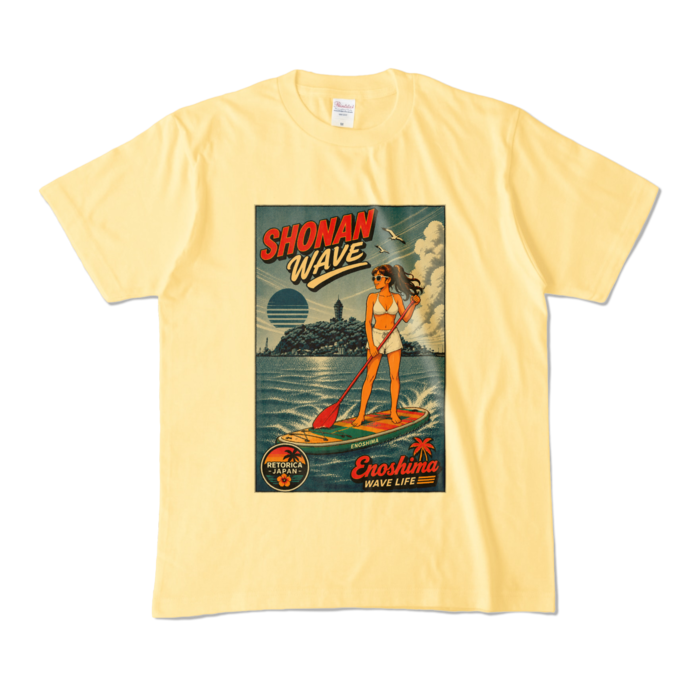 カラーTシャツ - M - ライトイエロー (淡色)