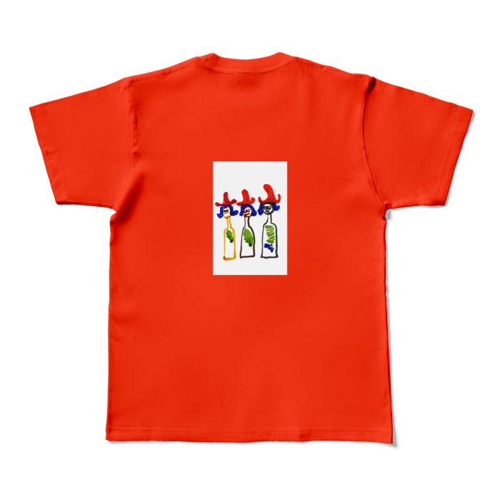 カラーTシャツ - M - レッド (濃色)