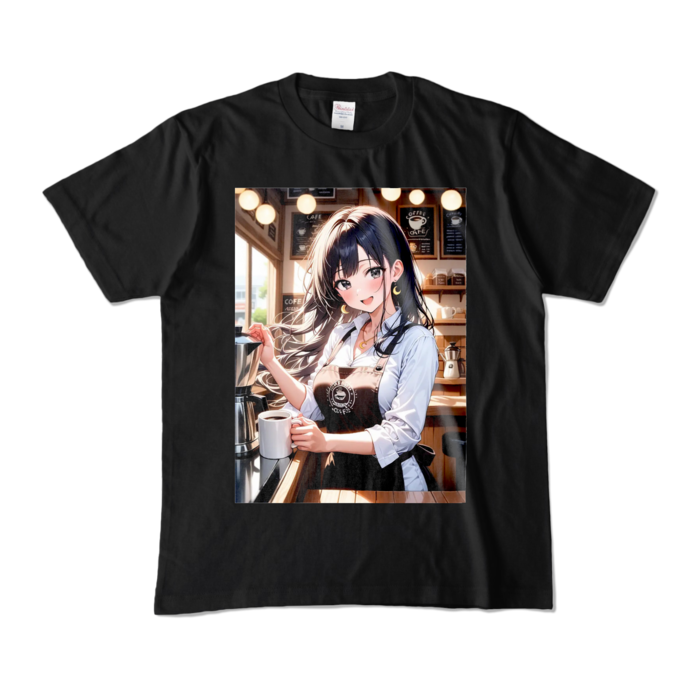 カラーTシャツ - M - ブラック （濃色）