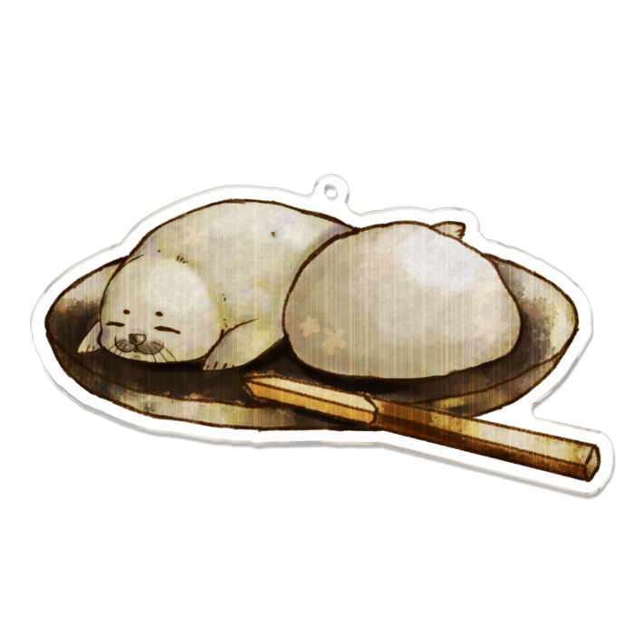 アクリルキーホルダー - 100 x 100 (mm)