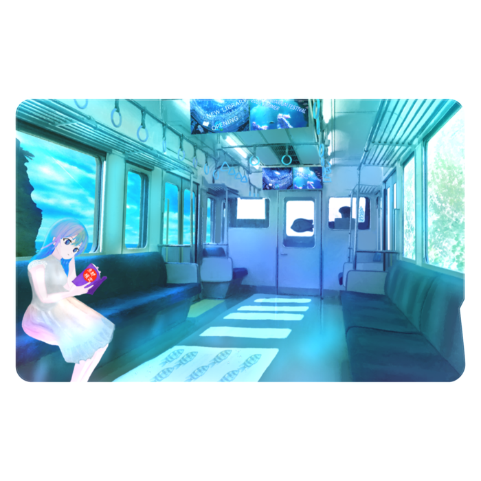 ICカードステッカー - 約85.7x53.9(mm)