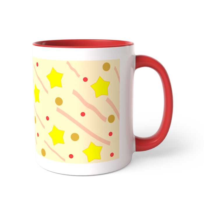 ツートンカラーマグカップ - 直径 8.2cm / 高さ 9.5cm