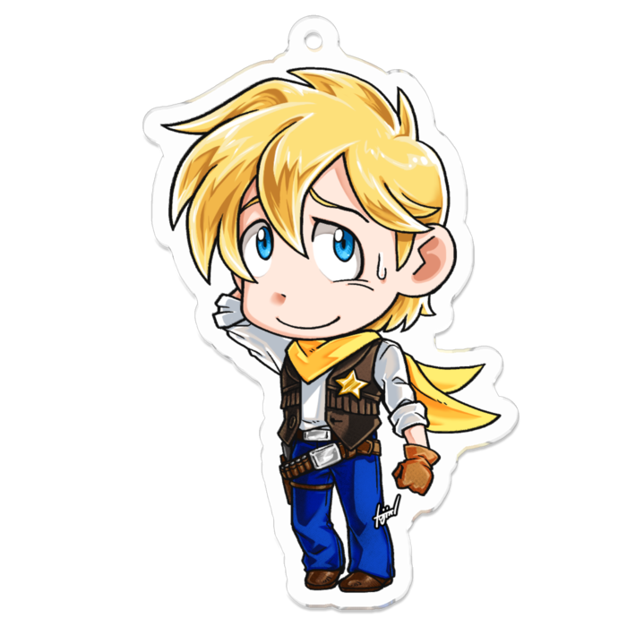 アクリルキーホルダー - 70 x 70 (mm)