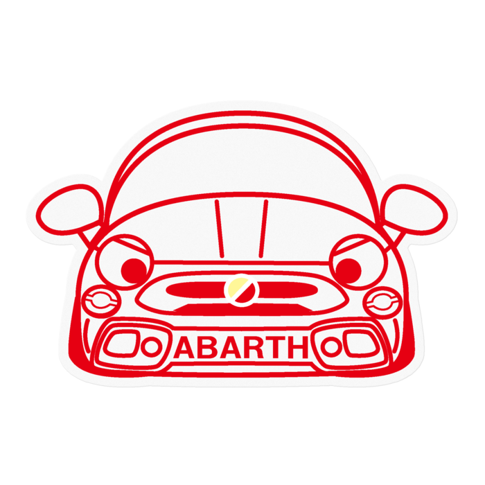 ステッカー - 100 x 100 (mm)