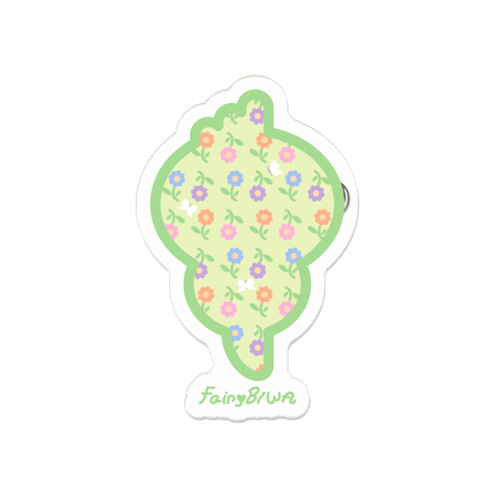 アクリルバッジ - 50 x 50 (mm)