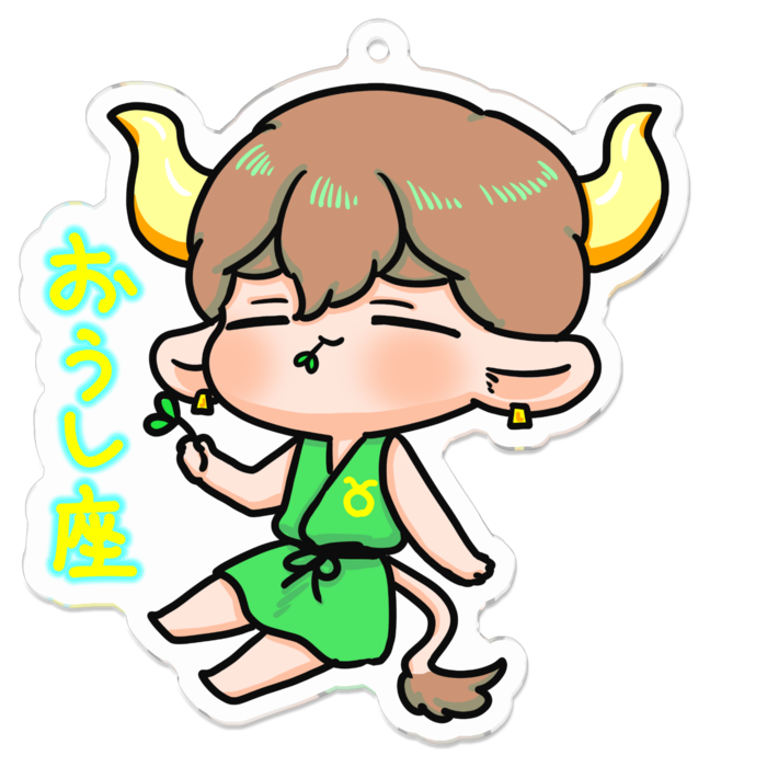 アクリルキーホルダー - 70 x 70 (mm)