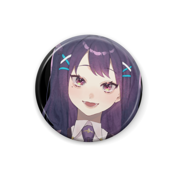 缶バッジ - 25mm（黒）