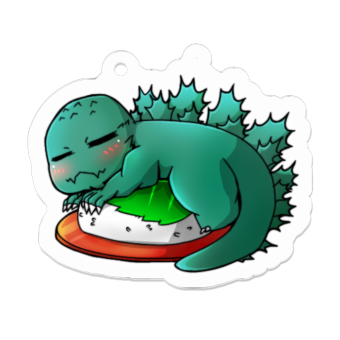 アクリルキーホルダー（コーティング） - 50 x 50 (mm)