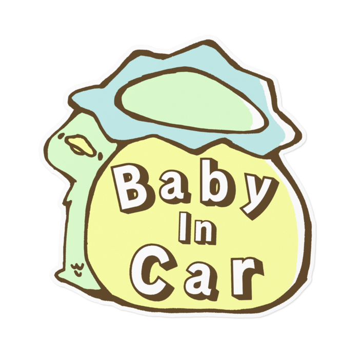 ステッカー - 160 x 160 (mm)