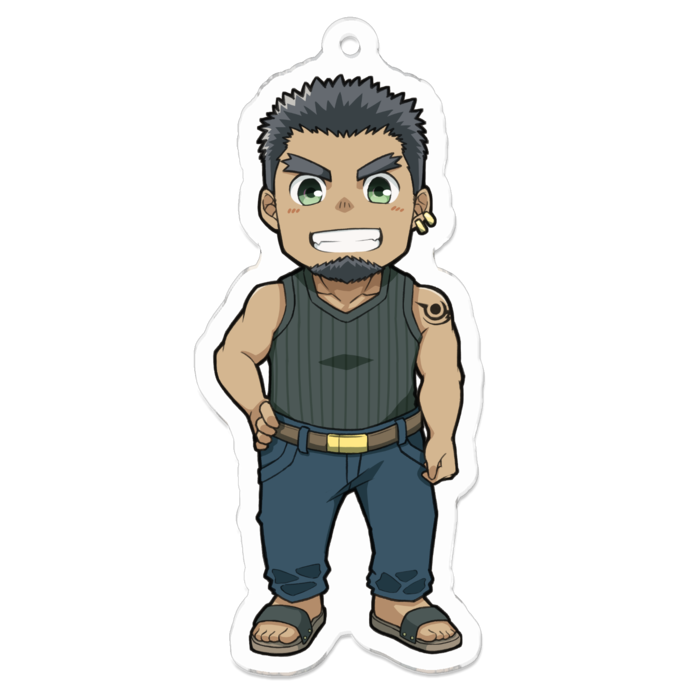 アクリルキーホルダー - 70 x 70 (mm)