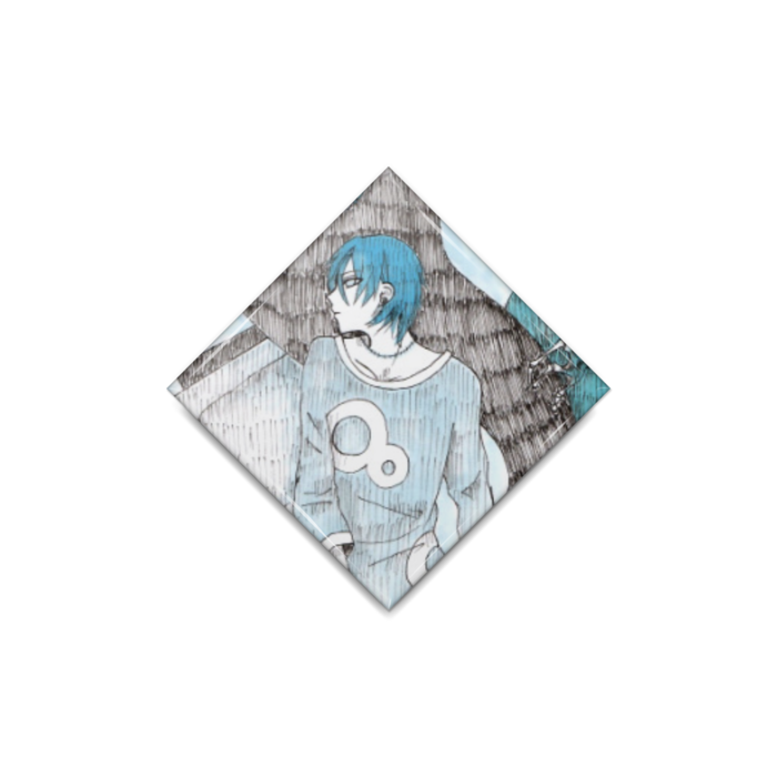 缶バッジ - ひし形40mm