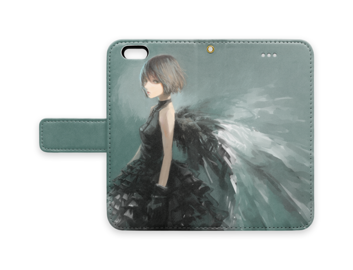 手帳型iPhoneケース - iPhone 6 / 6s - ストラップ穴 あり