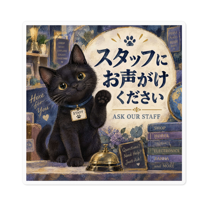 ステッカー - W100 × H100mm 以内
