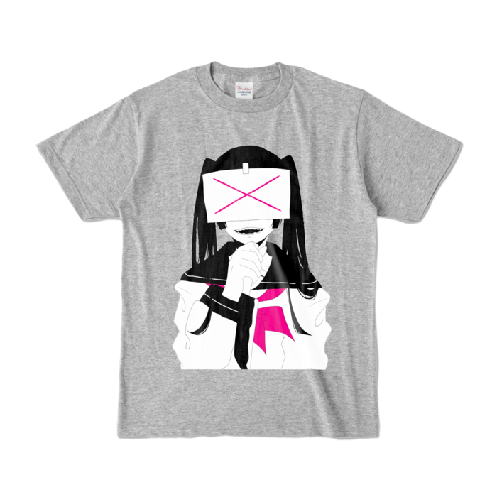 カラーTシャツ - S - 杢グレー (濃色)