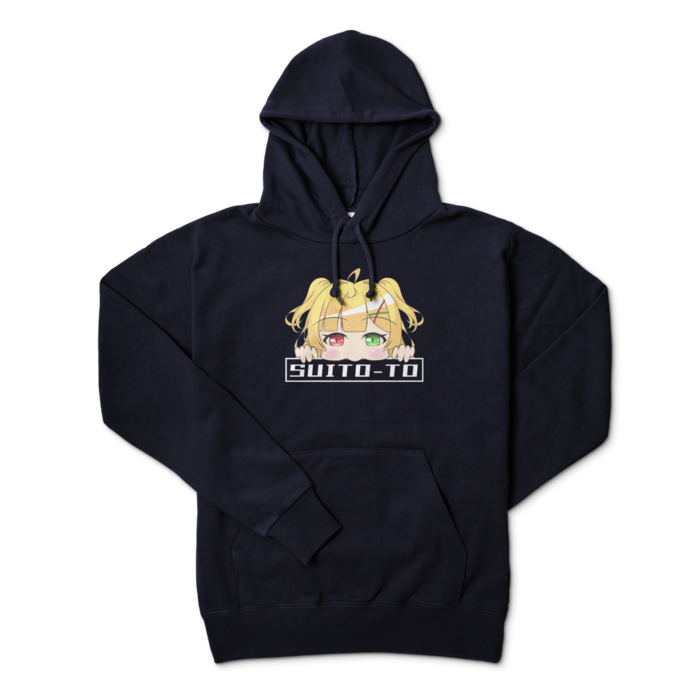 パーカー - L - ネイビー