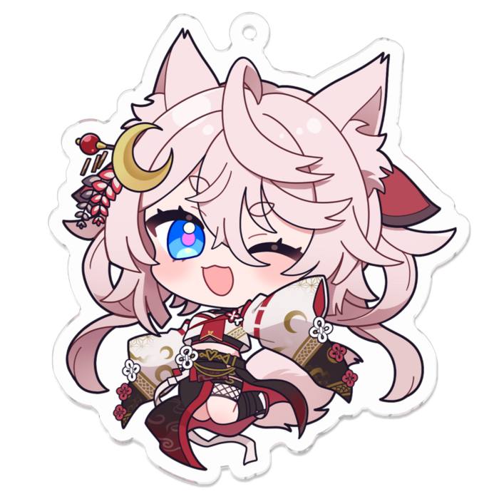 アクリルキーホルダー - 70 x 70 (mm)