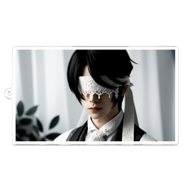 アクリルキーホルダー - 100 x 100 (mm)