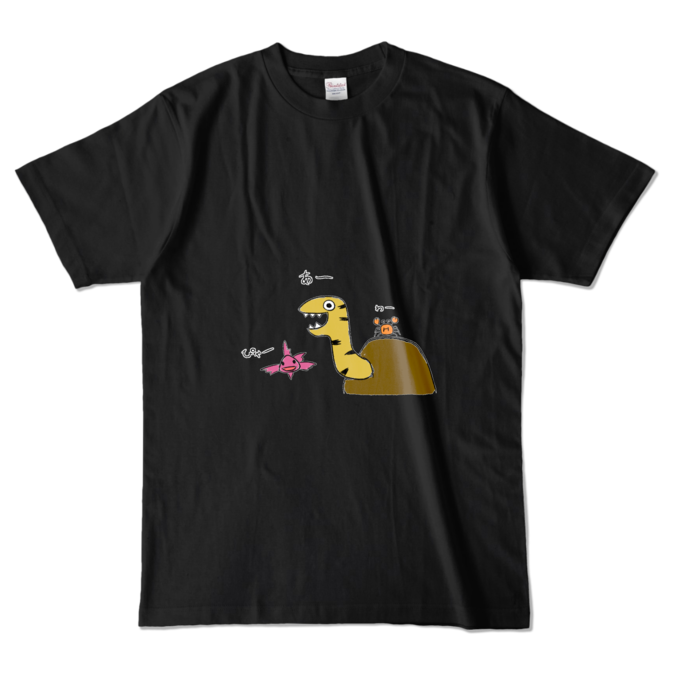カラーTシャツ - L - ブラック (濃色)