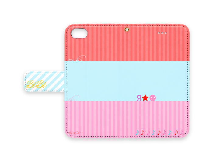 手帳型iPhoneケース - iPhone7 - ストラップ穴 あり