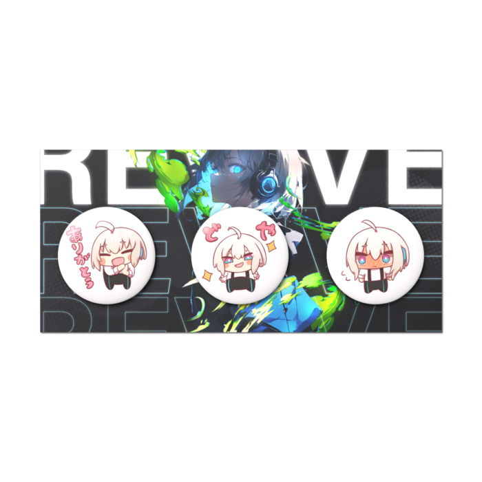 缶バッジセット - 3個セット