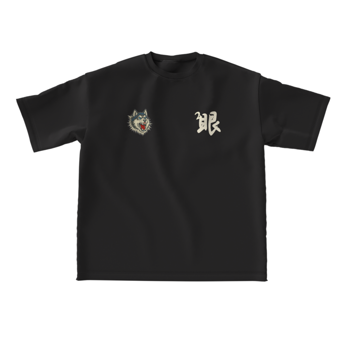 ビッグシルエットTシャツ - L - 両面