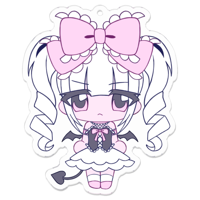 アクリルキーホルダー - 70 x 70 (mm)