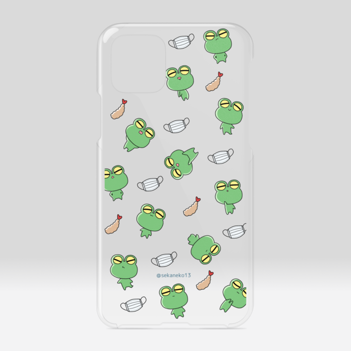 よしおクリアiPhoneケース - せかねこおふぃしゃるしょっぷ - BOOTH