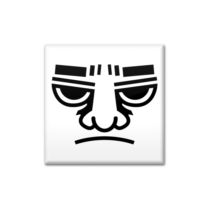 缶バッジ - 四角形40mm