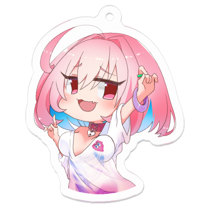 アクリルキーホルダー - 50 x 50 (mm)