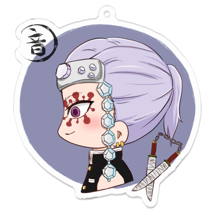 アクリルキーホルダー - 70 x 70 (mm)