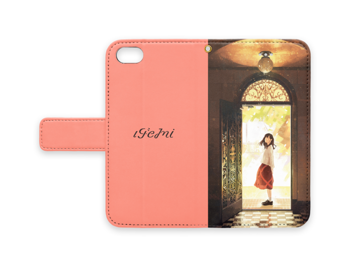 手帳型iPhoneケース - iPhone 8 / 7 - ストラップ穴 あり