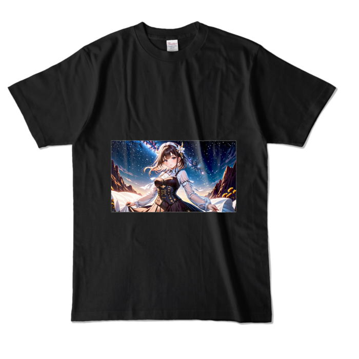 カラーTシャツ - L - ブラック (濃色)