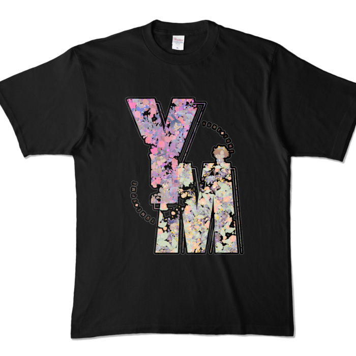 カラーTシャツ - XL - ブラック (濃色)