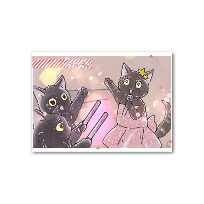フォト風カード - 横 - 両面