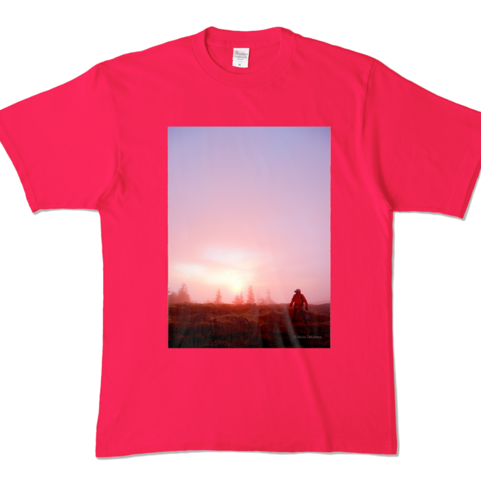 カラーTシャツ - XL - ホットピンク (濃色)