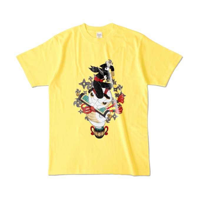 カラーTシャツ - L - イエロー
