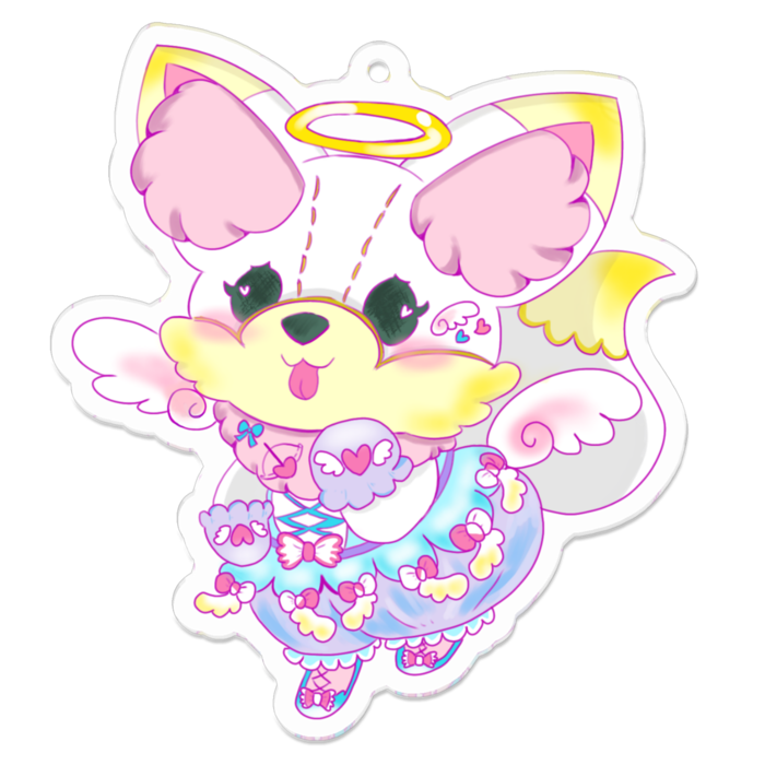 アクリルキーホルダー - 70 x 70 (mm)