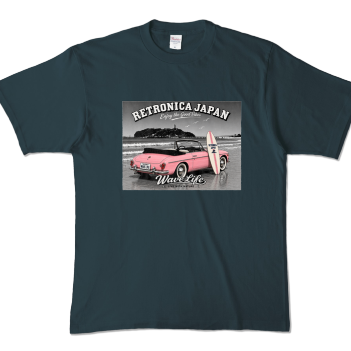 カラーTシャツ - XL - デニム (濃色)