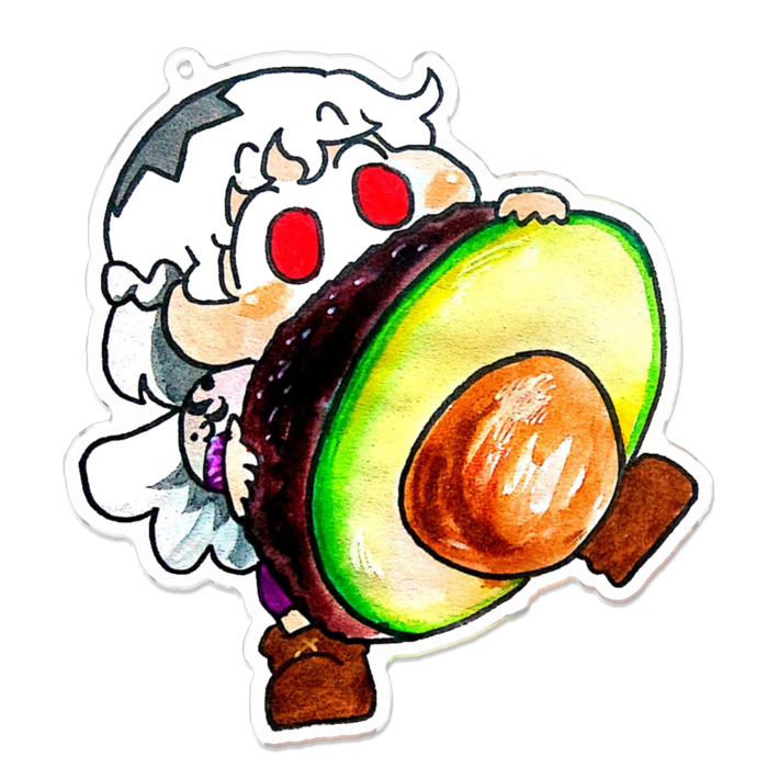 アクリルキーホルダー - 100 x 100 (mm)