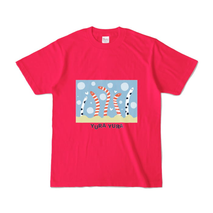 カラーTシャツ - S - ホットピンク (濃色)