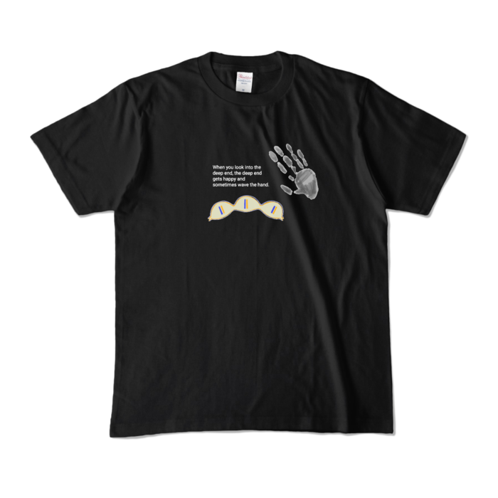 カラーTシャツ - M - ブラック (濃色)