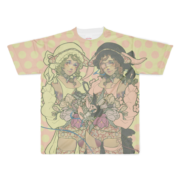 フルグラフィックTシャツ - XL - 正面印刷のみ