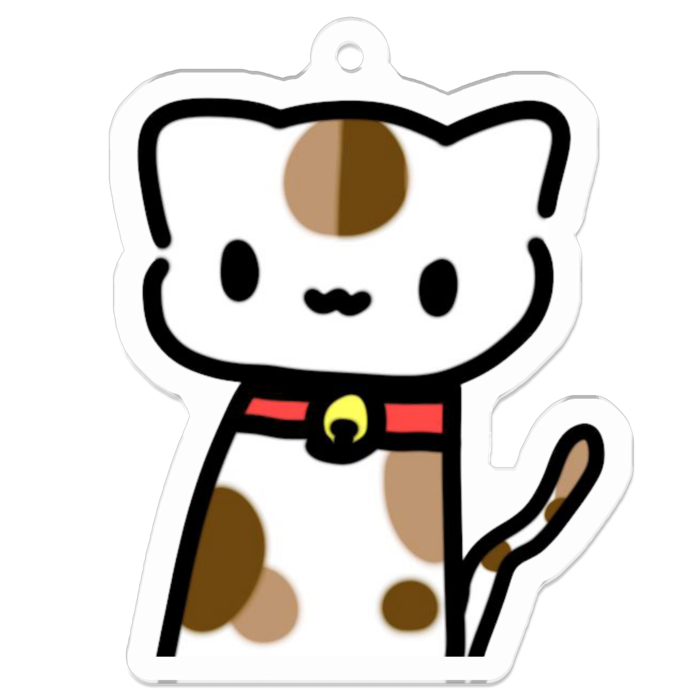 アクリルキーホルダー - 50 x 50 (mm)