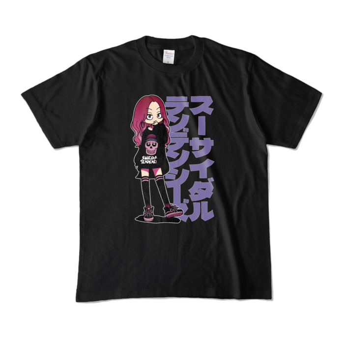 カラーTシャツ - M - ブラック (濃色)