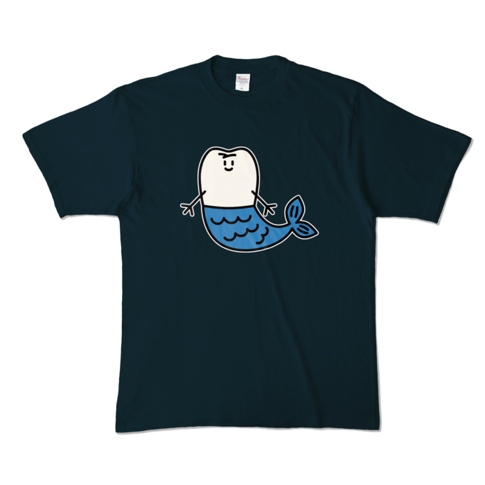 カラーTシャツ - XL - ネイビー (濃色)
