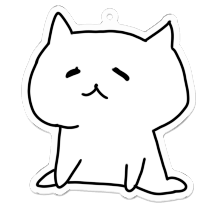 アクリルキーホルダー - 70 x 70 (mm)