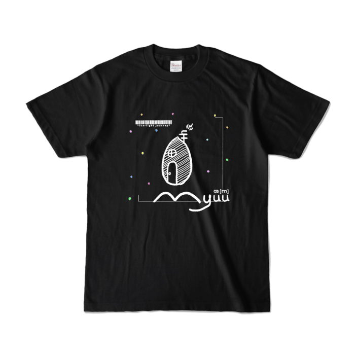 カラーTシャツ - S - ブラック